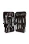 Preminium 12 Piece Manicure Pedicure Set Special Leather Case Hand Foot Care Acne and Cleansing - 4