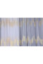 Organze 3050 Cream Color 5_3 Ready-Made Pleated Background Curtain 300*260 cm - 2