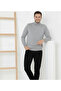Men's Half Turtleneck Knitwear Sweater Soft Textured Cotton Fine Weave, Long Sleeve Comfortable Regular Fit - g - 3