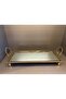 64 cm Huge Large Rectangular Metal Glass Garden Mirror Decorative Dresser Top Presentation Stand Antique 64X27X11 - 4