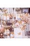 3D Butterfly Wall Decor, 48 Pcs 4 Styles 3 Sizes, Removable Metallic Wall Sticker Room Mural Decals for Kids Bedroom Nursery Classroom Party Decoration Wedding Decor DIY Gift (Rose Gold) - 2