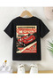 تي شيرت مطبوع عليه Lightning McQueen للأولاد