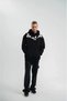 Unisex Long Sleeve Crew Neck Washable Sweatshirt - Black - 2