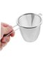 Stainless Steel Strainer Fine Pore Tea Coffee Strainer for Office Home Office Kitchen
