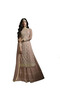 Beige Party Wear Embroidered Palazzo Suit - FG1152 | Beige-Size:L-40-Inches - 4