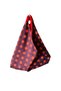 Hande Dizayn Valentine's Mother's Day Coffee Top Orange Polka Dot Origami Model Shoulder Bag - 2