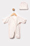Reverse Stitched Floral Patterned Special Design and Off-The-Shoulder Premature Jumpsuit (45 Cm, 50 cm) - 4