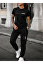 T-Shirt Sweatshirt 2-Piece Combination Thin Summer Sweat-Absorbing Thin Balance Printed Women's / Men's Unisex Model