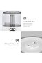 HF-415 Smart Humidifier with 3L Capacity, Dual Spray Nozzles, 3 Adjustable Speeds, and Essential Oil Compatibility for a Pleasant Aroma. With Remote control with 1 Year -White - 4