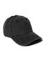 Unisex Washed Cotton Sports Cap - Distressed Vintage Adjustable Baseball Hat - 6