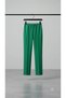 Women's Green Scuba Fabric High Waist Sweatpants Compatible with S m Size - 4