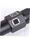 Rechargeable LED flashlight - USB, with battery indicator, high power, black - 5