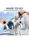 Handheld fan, portable fan, USB rechargeable, 100 wind speed settings, 5000mAh battery, mini desktop fan, for home, office, bedroom, outdoor... - 5