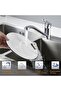 Kitchen sink mixer tap, Low-pressure RV tap, 360° rotating spout, single-handle integrated design, bars, and utility rooms, Cold water only - 2