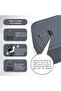 Lockable Storage Box Medicine Lock Box Travel Case For Food Medicine Snacks Mobile Devices Small Lockable Box Gray - 4