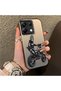 Redmi Note 13 Pro 5g Compatible Motorcycle Rider Drawing with Helmet Printed Men's Style Phone Protective Case