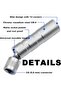 14mm and 16mm spark plug wrenches, 2-piece universal flexible magnetic spark plug removal tool set (14mm and 16mm) - 3