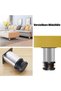 A set of 4 adjustable stainless steel furniture legs, measuring 50x60 mm, suitable for cabinets, kitchens, offices, tables, workbenches, etc. - 4