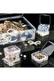 30-Piece Small Clear Plastic Storage Boxes, transparent bead storage boxes for diamond painting & small parts. - 6