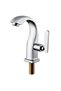 Single-hole cold water faucet, chrome-plated bathroom sink faucet, single-bar brass sink faucet, bathroom cold water faucet, garden and home products.