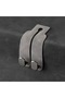 Car seat hooks, double hooks for storage on the back of the car seat, car headrest hooks, car bag and tote bag hooks (2 pieces, gray) - 2