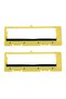 2-pack vacuum cleaner main brush cover protectors (6.5 x 2.25") for ILIFE A4, A4S, T4, X430, X432