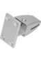 T-shaped partition bracket, 4 silver aluminum alloy T-shaped desktop screen baffle clip brackets - 5