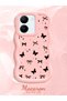 Vivo Y36 5g Compatible Thin Butterfly Bow Printed Soft Structure Daily Use Phone Case