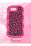 iPhone 7 Plus/8 Plus Compatible Wavy Frame Leopard Print High Quality Silicone Phone Case