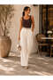 Women's Ribbed Thick Strap Crop Tank Top - 4