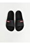 Lcw Steps Black Slogan Printed Men's Slippers - 2