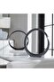 Orbits Ring Sculptures, S/2 - 3