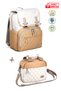 Working&Food 2-Pack Mother Baby Care Back Shoulder Thermos Newborn Hospital Travel Set-Cream