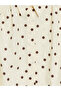 Özmarka New Season Ecru Polka Dot Poplin Women's Shirt - 7