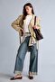 Water Repellent Regular Fit Smoking Collar Double Breasted Belted Twill Short Trench Coat H1615Ax26Au - 2