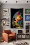 Psychedelic Planet and Nature Scenery Wall Covering – Modern Decorative Quality Fabric Tapestry Wall Tapestry - 2