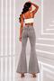 - Women's High Waist Flared Jean Pants