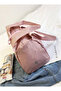 Solid Shoulder Bag Pink - 6