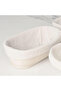 Two-piece linen cloth set, suitable for bread baking, proofing baskets, baker's cloth, 25 cm. - 4