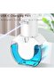 Automatic Foam Soap Dispenser, 420ml USB Rechargeable Touchless Infrared Sensor Foam Pump for Bathroom, Kitchen & Office, White - 2