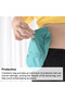 Three-piece ostomy bag cover set, washable, removable, dustproof, available in various colors, ostomy bag protects the inner lining. - 4
