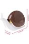 Cute Snail-Shaped Soap Dispenser - Ideal for Kitchen and Bathroom - 120 ml - Brown - Plastic - 4