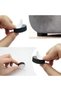 Black flower box foot pads, 60-piece set, anti-slip pads for flower pots, suitable for both indoor and outdoor use. - 3