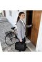 Foldable Bicycle Basket - Front Carry Bag - Transport Groceries - Adjustable Height - 33.5 x 22 x 20 cm - Black - 2