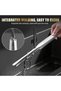 Stainless Steel Food Tongs (23.5 cm) - Safe Food Tongs for Cooking, BBQ, Salads, Buffets, Dishes, Cakes & Pasta - 2