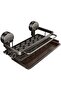 Multi-Functional No-Drill Spice & Kitchen Storage Rack with Drip Tray (Black)