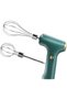 Electric hand mixer with 2 mixing blades, household electric egg beater, 3 speed modes for whipping milk, mixing pudding, cookie, cake batter