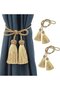 Curtain Fixtures Curtain Ties Adjustable Hand-Woven Curtain Ties Curtain Cords Suitable For Homes Offices Bedrooms Decor
