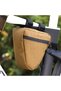 Bicycle bag, waterproof nylon storage bag with side zipper, suitable for cycling accessories, road commuting gear, and mountain bikes. - 2