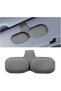 Magnetic PU leather sunglasses holder, for car sun visor clips, car sun visor card holders, double clips, car eyeglass hook clips, 2 pieces)